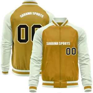 Chaquetas Bomber de Béisbol Varsity Personalizadas de Moda, Chaqueta Deportiva Informal para Exteriores para Hombre - Product Image 1