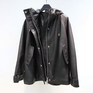 แจ็กเก็ตหนังแกะแท้ของผู้หญิงแจ็กเก็ตหนังแกะแท้สไตล์ใหม่สำหรับฤดูหนาว - Product Image 1