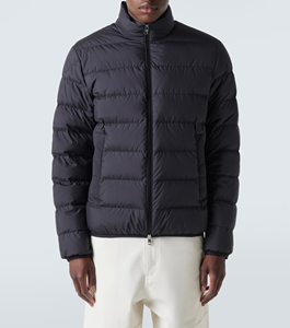 Veste matelassée élégante pour homme avec capuche coupe-vent fermeture à glissière veste d'extérieur d'hiver confortable et chaude - Product Image 3