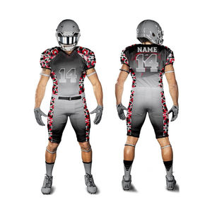 Uniformes de football à design personnalisé pour hommes, maillots de football et shorts de sport à sublimation respirants, ensembles imprimés, avec prix bon marché - Product Image 1