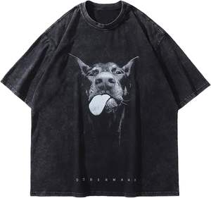 Camisetas gráficas para hombre, camiseta Unisex de algodón de gran tamaño, camiseta de manga corta Vintage Streetwear, camiseta informal, Camiseta de algodón suave - Product Image 1