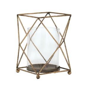 เชิงเทียนโลหะรูปทรงพายุเฮอริเคน เป็นมิตรกับสิ่งแวดล้อม คุณภาพสูง ฐานแข็งแรง ทันสมัย เหมาะสำหรับการจัดเก็บเทียนให้ปลอดภัยทั้งภายในและภายนอกอาคาร - Product Image 6