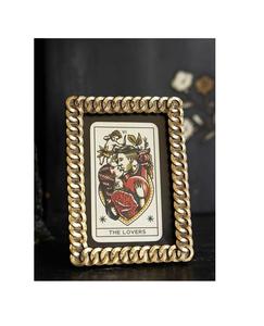 Cadre photo en métal et verre d'inspiration antique avec finition premium charme vintage pour décor de chambre et de salon - Product Image 3