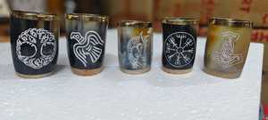 Polished Buffalo Horn Drinking Glass Christmas Beverage <b>Set</b>-Waterproof Horn Cup for <b>Wine</b> Coffee Beer India - Product Image 2