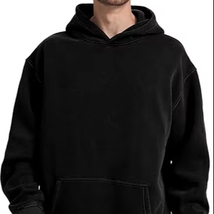 Sudaderas Casuales de Invierno para Hombre, Color Sólido, Poliéster/Algodón, Felpa, Corte Regular con Diseño de Bolsillo, Ecológicas, de Secado Rápido y Transpirables - Product Image 1