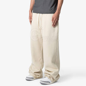 Pantalones Holgados Ligeros de Talle Grande para Hombre, Estilo Hip Hop Urbano, Cintura Media, Casuales, Ecológicos, Transpirables, con Cierre de Cordón - Product Image 2