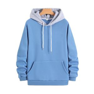 Sweat à capuche pour homme, style décontracté, couleurs contrastées, vente chaude, coton de qualité supérieure, polaire, vêtements de rue d'hiver, sweat à capuche pour homme - Product Image 3