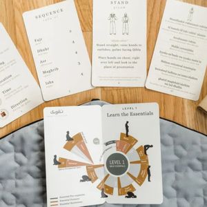 Flashcards de aprendizaje de oración musulmana para niños musulmanes y nuevos regalos musulmanes Ramadán y Eid TAKVA Solat para los nuevos musulmanes Flashcards - Product Image 6