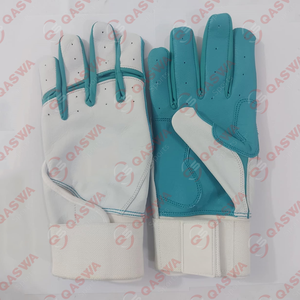 Gant de frappe de baseball Sportswear pour adultes et jeunes Gants de frappe de softball en cuir à fermeture réglable au poignet - Product Image 2