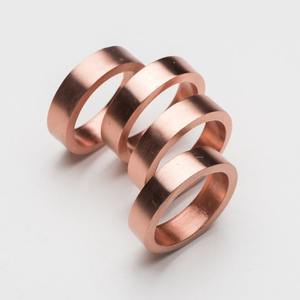 Napkin Holder Metal Gold <b>Wire</b> Ring for Wedding Party Napkin Ring Simple Fashion Wedding Table Decoration Gold Napkin Rings - Product Image 3