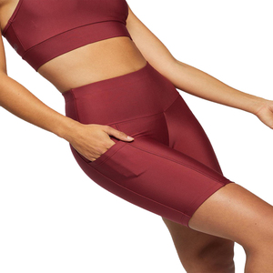 Taille haute femmes Gym entraînement Fitness Shorts Sexy Yoga course serré avec effet Push up motif solide populaire sous-vêtements courts - Product Image 3