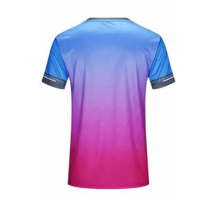 Camiseta de Fútbol Ligera y Cómoda Más Vendida, Ropa Deportiva Personalizada para Entrenamiento, Mejor Precio, Color Sólido, Nuevo Diseño - Product Image 3