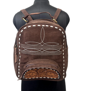 Bolso Bandolera de Cuero Gamuza Marrón Premium para Mujer, Cosido a Mano, Estilo Botín, Ecológico, para Viaje, OEM Directo de la India - Product Image 2