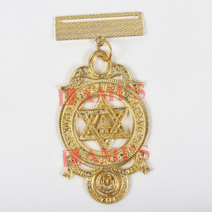 อัญมณีเมโซนิกลิตเตอร์ราชวงศ์ราชวงศ์ชุบทองกำหนดได้เอง - Product Image 2