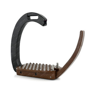 Estribos de seguridad profesionales para jinetes occidentales Estribos para montar a caballo inglés Flexible de liberación rápida Recubierto de color personalizado - Product Image 2