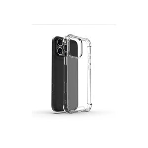 Étui en silicone transparent antichoc de qualité supérieure pour iPhone 16 Pro Max, coque de protection en TPU souple Nitro, anti-traces de doigts, design élégant INS - Product Image 1