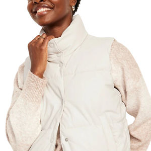 Sleeveless Puffer <b>Vest</b> Women Down Jacket Winter Warm Nylon Equestrian <b>Utility</b> Plus Size Custom Breathable Puffer <b>Vests</b> - Product Image 2