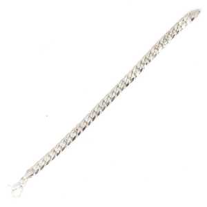 Bracelet tennis en argent sterling 925, chaîne de 0,75 mm, plaqué rhodium, pierre principale en diamant, matériaux en or rose 18 carats, breloque religieuse - Product Image 3