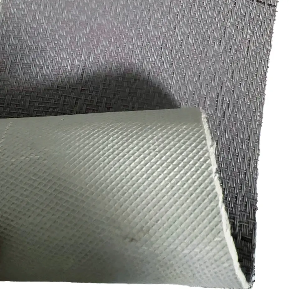 Terpal lantai vinil PVC dengan kain serat kaca mudah dilapis datar antiselip tahan air PVC untuk perlindungan lantai