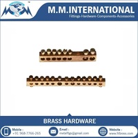 Raccord manuel en laiton de type boule, qualité standard, pour connexion de câblage étamé, provenant d'un fournisseur indien