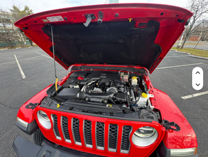 Jeep Gladiator Overland 4x4 V6 Power 4WD 2020 d'occasion en bon état, couleur rouge Firecracker - Product Image 6