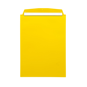 Sichttasche Beleghalter, autoadesivo, DIN A5 verticale, Giallo, 10 Pz. / Confezione.- SDSK/5210-04 - Product Image 1