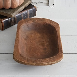 Hot Selling Quality Wooden <b>Dough</b> <b>Bowl</b> Hand Carved Candle Fragrance <b>Bowl</b> for Party for Christmas Celebration - Product Image 1