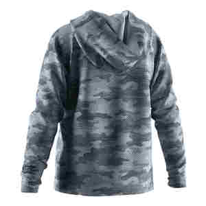 Sweat à capuche en denim à séchage rapide le plus vendu pour hommes, commande en gros - Product Image 6