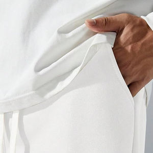 Pantalons de jogging unisexes, pantalons de survêtement en coton confortables pour la détente, la salle de sport et la mode de rue, pantalon baggy pour homme - Product Image 4