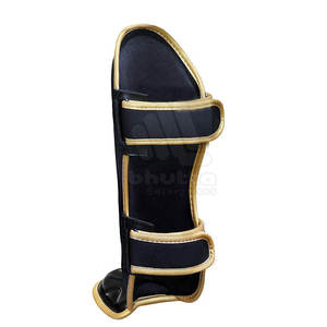 Protège-tibias en cuir de haute qualité 2026 pour l'entraînement MMA et la boxe - Équipement de protection respirant pour le cou-de-pied - Product Image 6