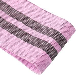 Ensemble de bandes de résistance aux hanches en tissu polyester personnalisé bande de cercle de butin en boucle avec bande de résistance à étiquetage privé - Product Image 2