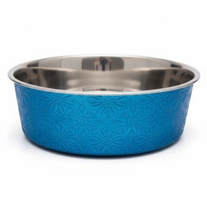 Comedero de Acero Inoxidable Chapado en Oro de Lujo para Perros y Gatos con Patrón Grabado, Plato para Comida y Agua para Mascotas, Comedero para Perros a un Precio Razonable - Product Image 3