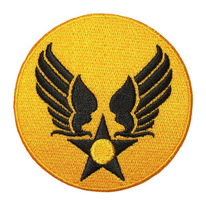 High Quality Embroidered Iron On Patches Twill <b>Fabric</b> Sewing <b>Appliques</b> Custom Made Heat Transfer Embroidery Patches - Product Image 6