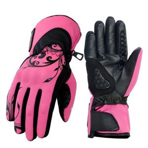 Guantes de esquí de invierno de alta calidad para hombre Material de poliéster impermeable y a prueba de viento de baja tasa para deportes de nieve de invierno - Product Image 1
