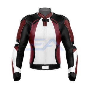 Chaqueta de Motociclista de Cuero Transpirable de Alta Calidad a Precio Económico, Ropa de Invierno para Hombre, MOQ Bajo, Impermeable - Product Image 2