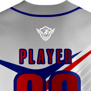 Camiseta de Béisbol Personalizada con Botones, Manga Corta, Uniforme de Equipo, Transpirable, de Secado Rápido, Poliéster, Ropa Deportiva para Entrenamiento Atlético - Product Image 6