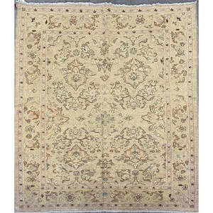 Alfombra de Peshawar y Khotan anudada a mano, única en su tipo, de 5'2 x 7'3, modelo Pes_Kho_354 - Product Image 1