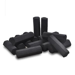 Carbón de barbacoa de cáscara de coco natural 100% en forma hexagonal con tiempo de combustión prolongado disponible al mejor precio - Product Image 1