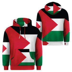 Sweat-shirt à capuche unisexe imprimé drapeau personnalisé Vente en gros Fabricant de vêtements Fabricant de streetwear haut de gamme - Product Image 2