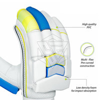 Guantes de Bateo de Cuero Cómodos, Forro Suave, Agarre Seguro, Diseño Transpirable, Duraderos, Ligeros, Cierre de Gancho y Bucle, Alta Calidad