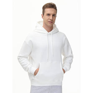 Sweat-shirts pour hommes de qualité supérieure, couleurs unies, impression de logo, sweat-shirts vierges, hiver, poids lourd, 500 GSM, polyester/coton, sweat-shirts à capuche pour hommes - Product Image 4