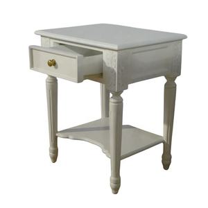 Wooden Nightstands French Style <b>Bedside</b> Table Antique Reproduction Lamp Table Classic European Home Furniture - Product Image 5