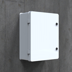 White Injection Molded ABS <b>Plastic</b> <b>Enclosure</b> 400x500x190 mm IP65 Surface Mounted Panel Mounting Plate Distribution Box - Product Image 6