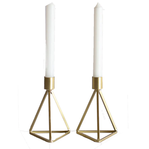 Top quality Handicrafts Brass Candle Pillar Stand <b>Wedding</b> Decoration Used 5 Arms Crafts Top design - Product Image 6