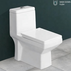 Siphon de toilette en céramique monobloc Flush S Trap 300mm Floor Mount WC Set Inodoro South America Vistaar Fabricant - Product Image 4