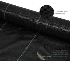 Rouleaux anti-mauvaises herbes UV en gros, tapis anti-mauvaises herbes, couverture de sol pour la plantation en serre - Product Image 4