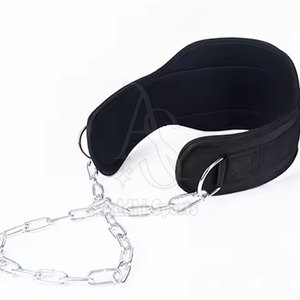 Ceinture réglable en néoprène respirant avec chaîne robuste pour pull-ups et dips - Product Image 2