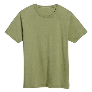 Crewneck <b>T</b>-<b>shirt</b> 140gsm <b>5</b> Color 60% Cotton 40% Polyester Comfortable Breathable <b>t</b> <b>Shirts</b> <b>T</b>-<b>shirt</b> for <b>men</b> DDP Shipping - Product Image 1