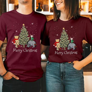 Design Ready Merry Chrimas <b>Men</b> and Women Relaxed Fit Cotton Tee Custom Streetwear Logo Oversized Graphic Unisex <b>T</b>-<b>Shirt</b> - Product Image 1