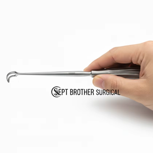 Cureta Ósea Volkmann de Alta Calidad, Cureta Quirúrgica Ortopédica de Acero Inoxidable, Cuchara Ósea Ovalada de un Solo Extremo - Product Image 4